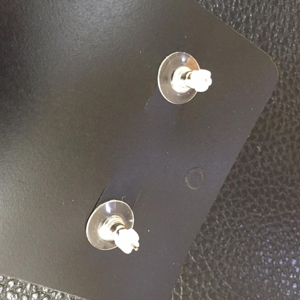 (พร้อมส่ง) ต่างหู 091 (เข็ม) สวยๆ ใส่ออกงาน เพชรหรูหรา