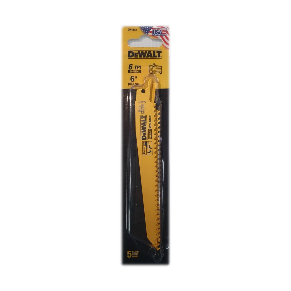ใบเซเบอร์ DW4802 DEWALT (5ใบ/แพค)