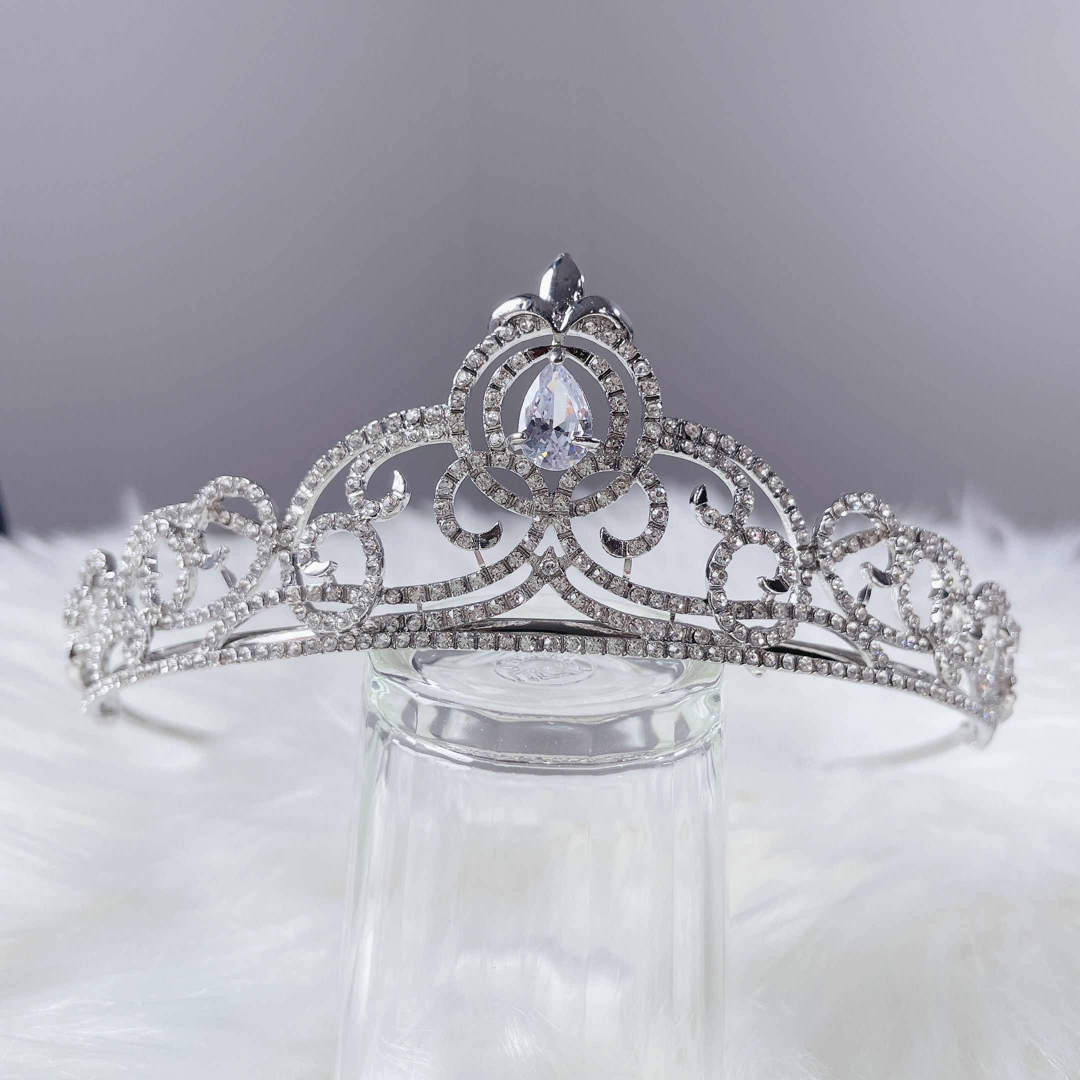 (พร้อมส่ง) เทียร่า 390 มงกุฎนางงาม มงกุฎเจ้าสาว มงกุฎเพชร งานพรีเมี่ยม สินค้าพร้อมส่งจากไทย