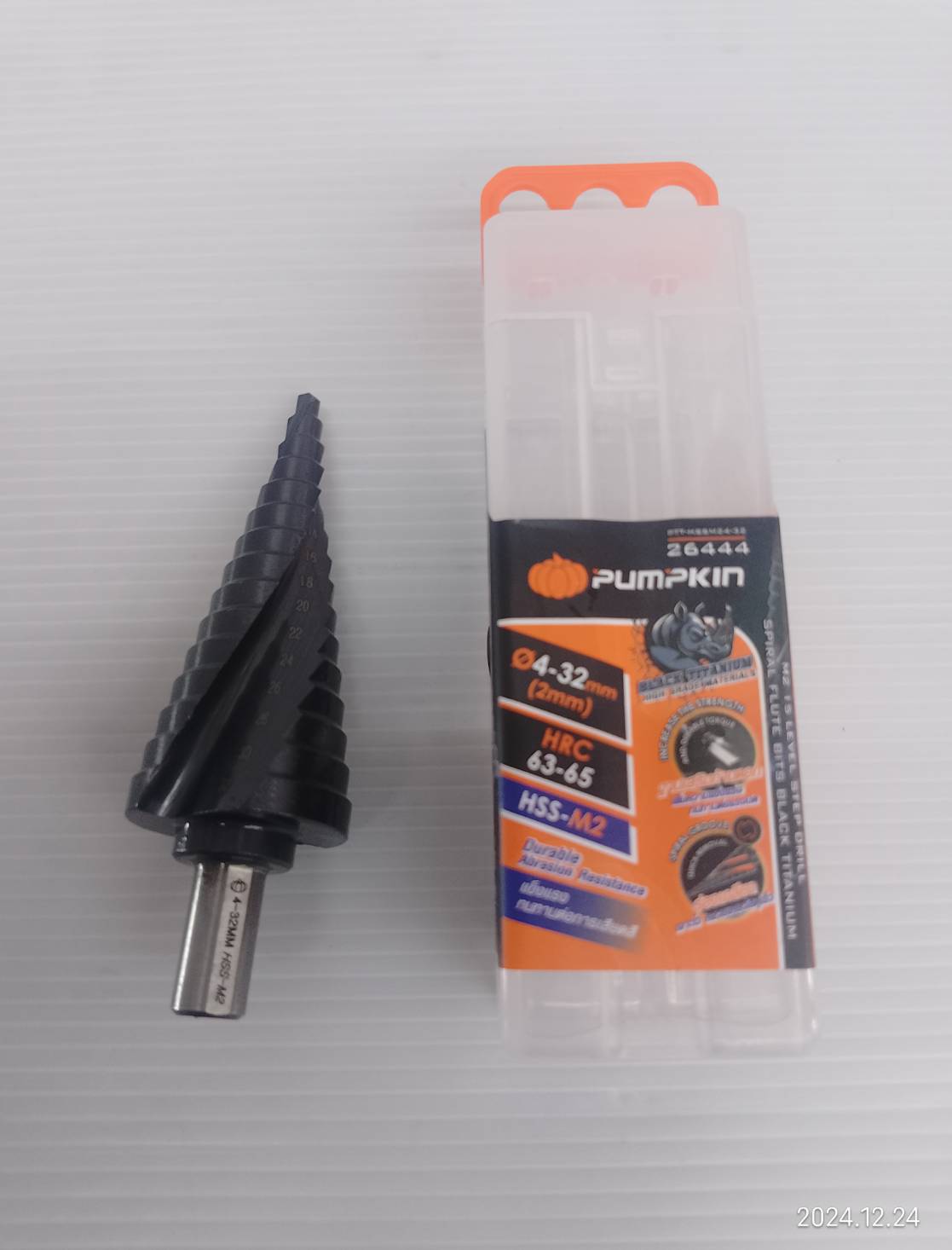 ดอกสเต็ปHSS-M2 4-32mm. PTT-HSSM24-32 PUMPKIN