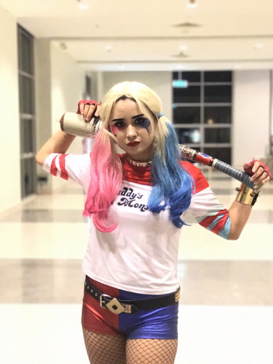 ชุด Harley Quinn / suicide squad 2016 / ชุดฮารี่ควิน
