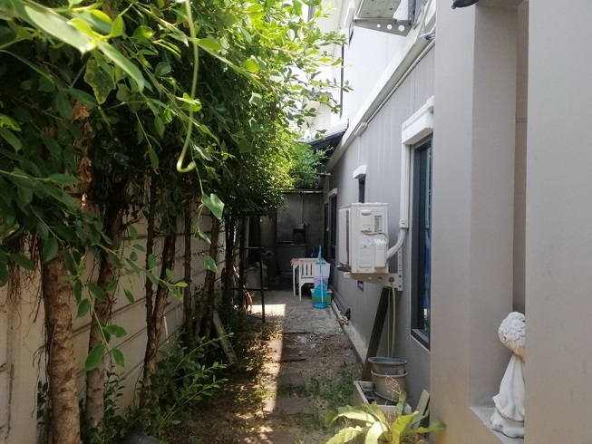 H1150 ขายทาวน์โฮม 2ชั้น 31.1 ตร.วา หลังมุมใน หมู่บ้านพฤกษา วิลล์64 สายไหม อยู่ก่อนถึงซอยสายไหม74 โครงการติดถนนสายไหม ต่อเติมแล้ว