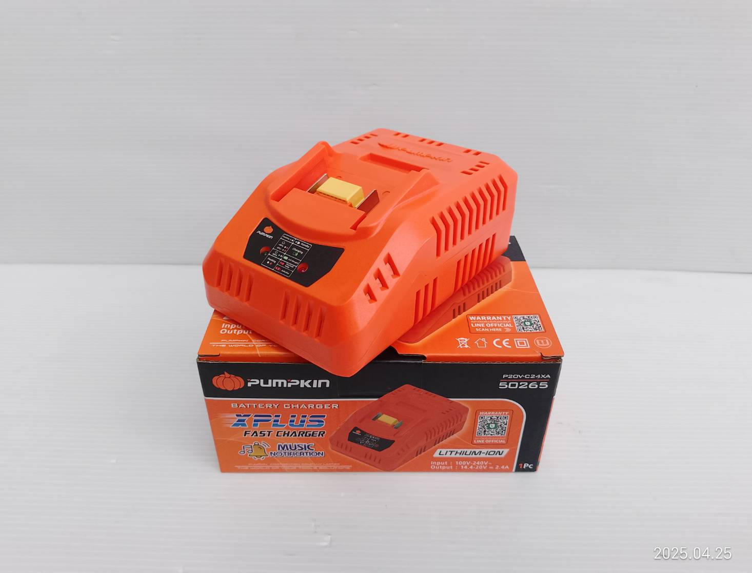 แท่นชาร์จ20V P20V-C24X PUMPKIN 50265