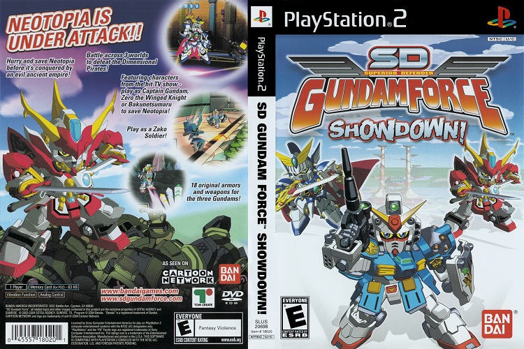 SD GUNDAM FORCE SHOWDOWN! [US : DVD5 1 Disc]