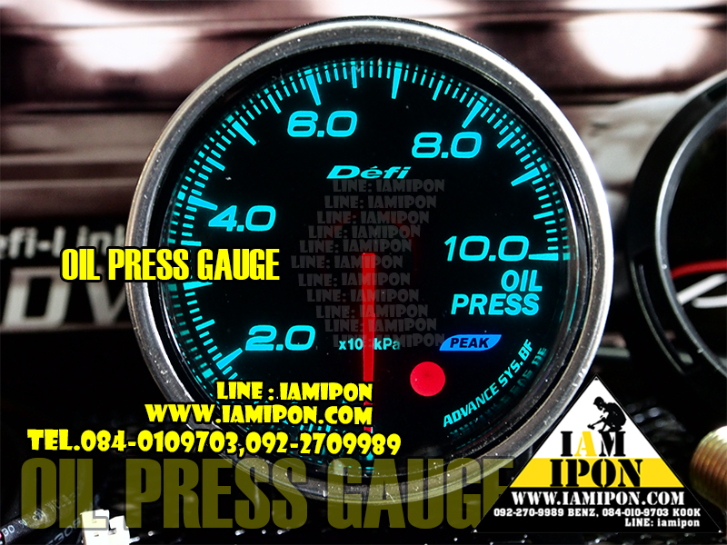 Defi-ADVANCE BF 13 color Oil Press วัดแรงดันน้ำมันเครื่่อง