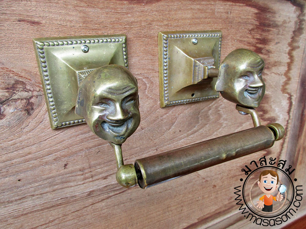 ที่แขวนกระดาษชำระทองเหลือง