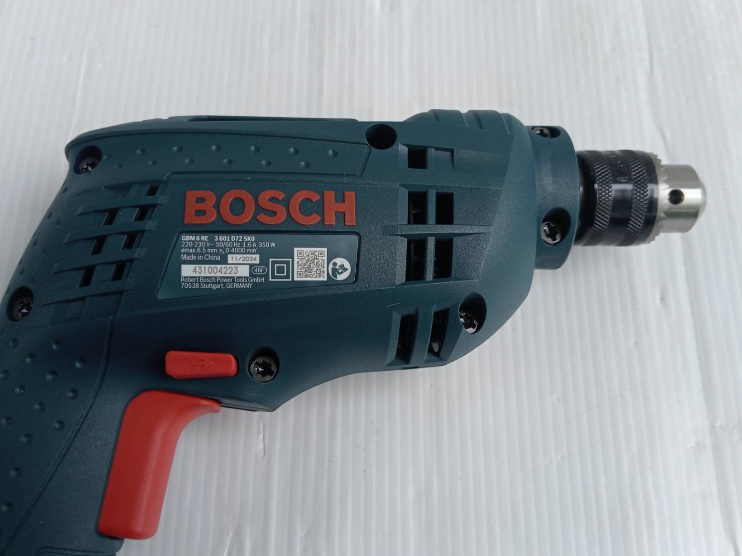 สว่านไฟฟ้า 2หุน GBM6RE BOSCH 06014725K0
