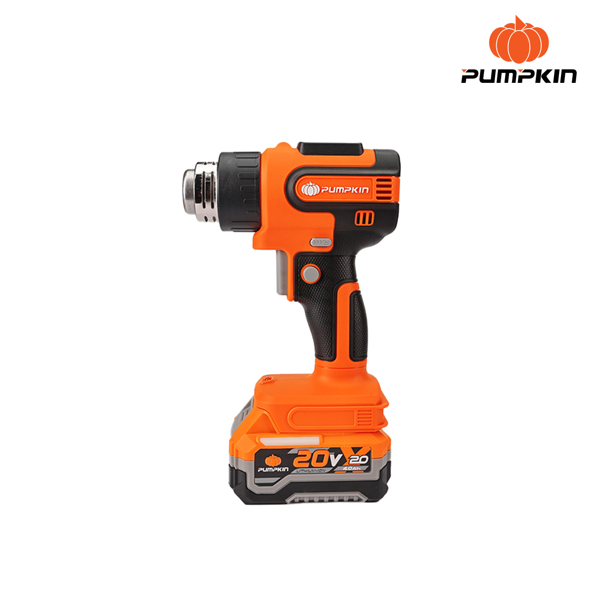 PUMPKIN เครื่องเป่าลมร้อนไร้สาย 20V ปรับได้ 2ระดับ รุ่น INF-255CHG-401K-X20 / 50455