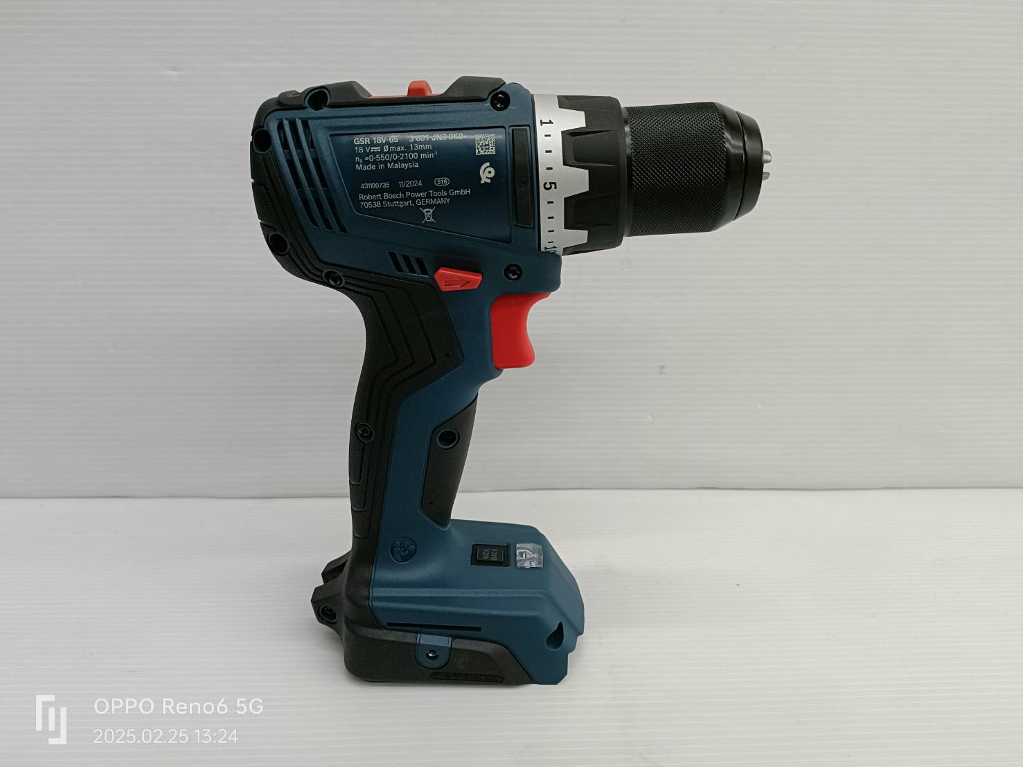 สว่านไขควงไร้สาย GSR18V-65 BOSCH SOLO