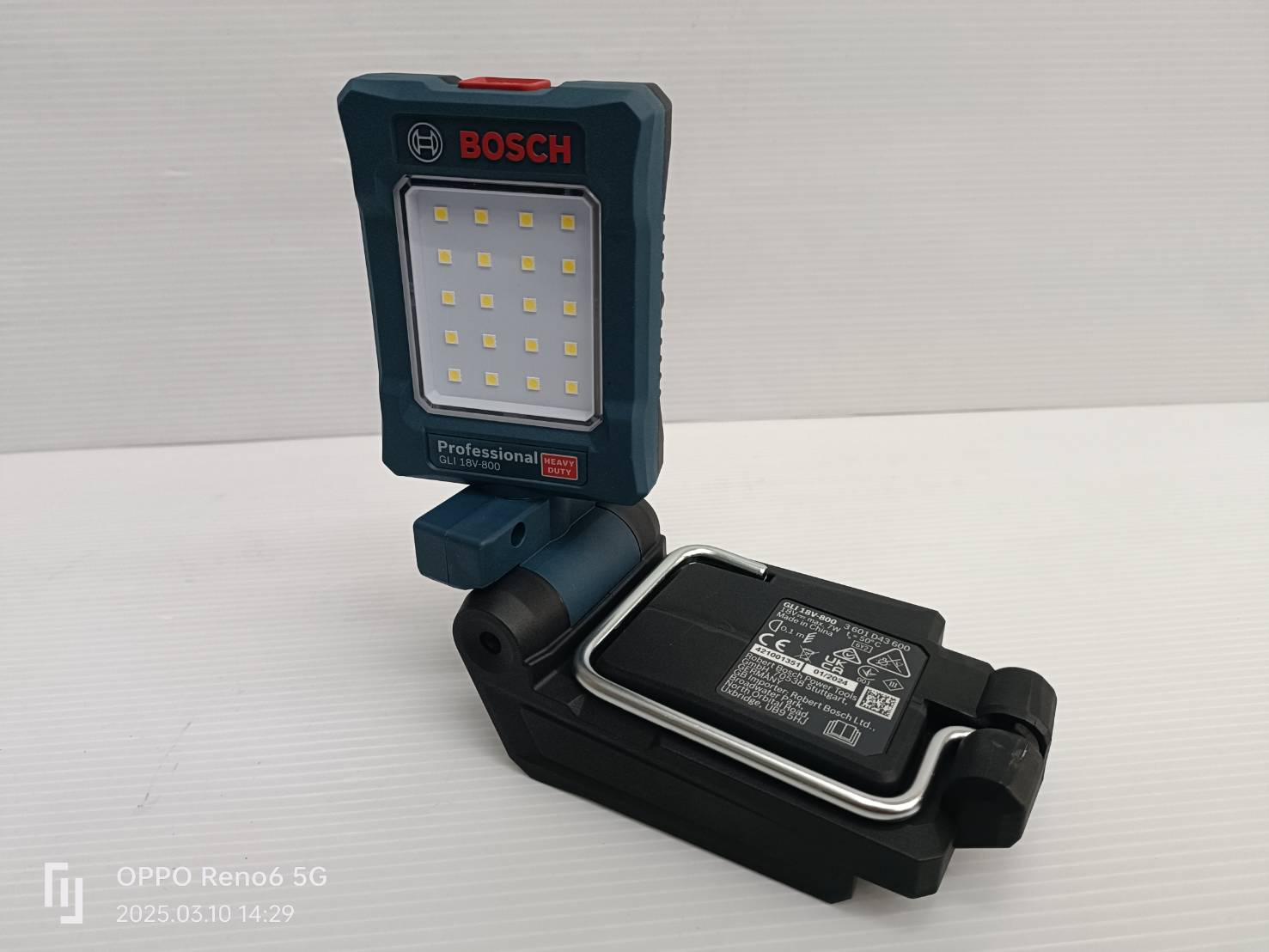 ไฟฉาย18V GLI18V-800 BOSCH Solo