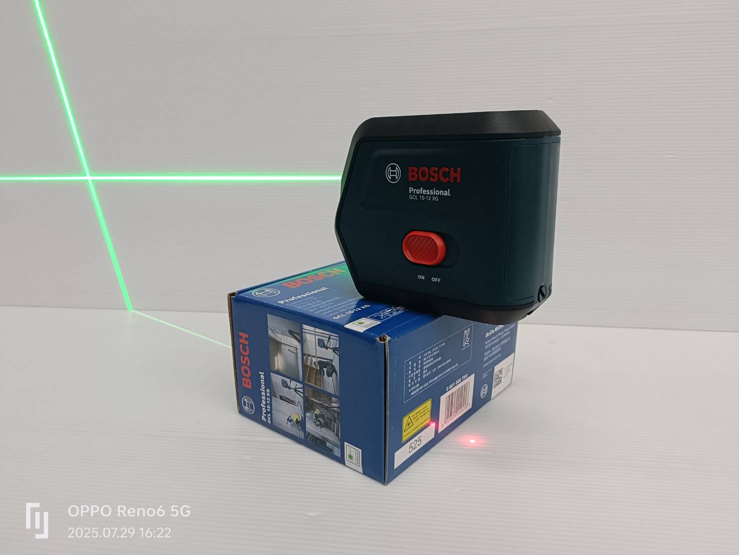 เลเซอร์กำหนดจุดและเส้นระดับ3.6V GCL15-12XG BOSCH 0601066TK0