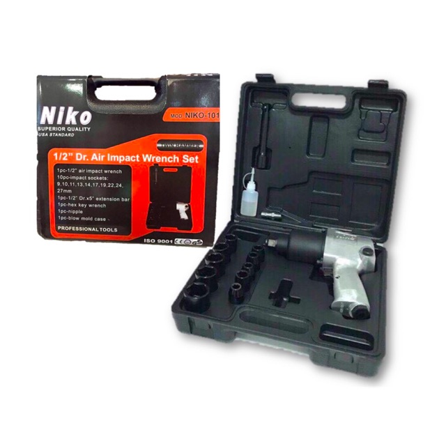 ชุดบล็อกลม1/2" NIKO-101
