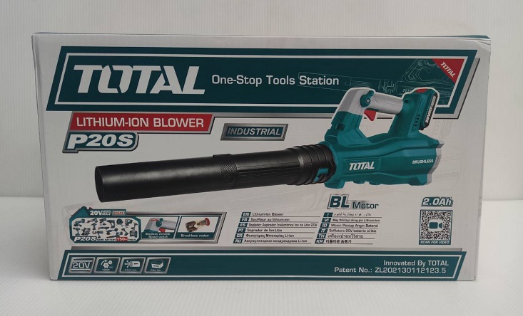 เครื่องเป่าลมไร้สาย 20V TABLI204282 (มอเตอร์ไร้แปรงถ่าน) (แบต 2 ก้อน + แท่นชาร์จ)