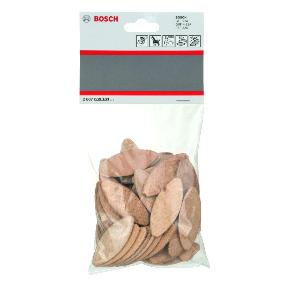 จอยท์บิสกิต เบอร์ 20 BOSCH 2607000103 จำนวน 50 ชิ้น
