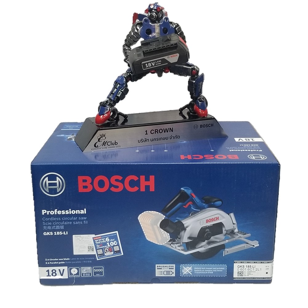 เลื่อยวงเดือนไร้สาย GKS185-LI BOSCH SOLO