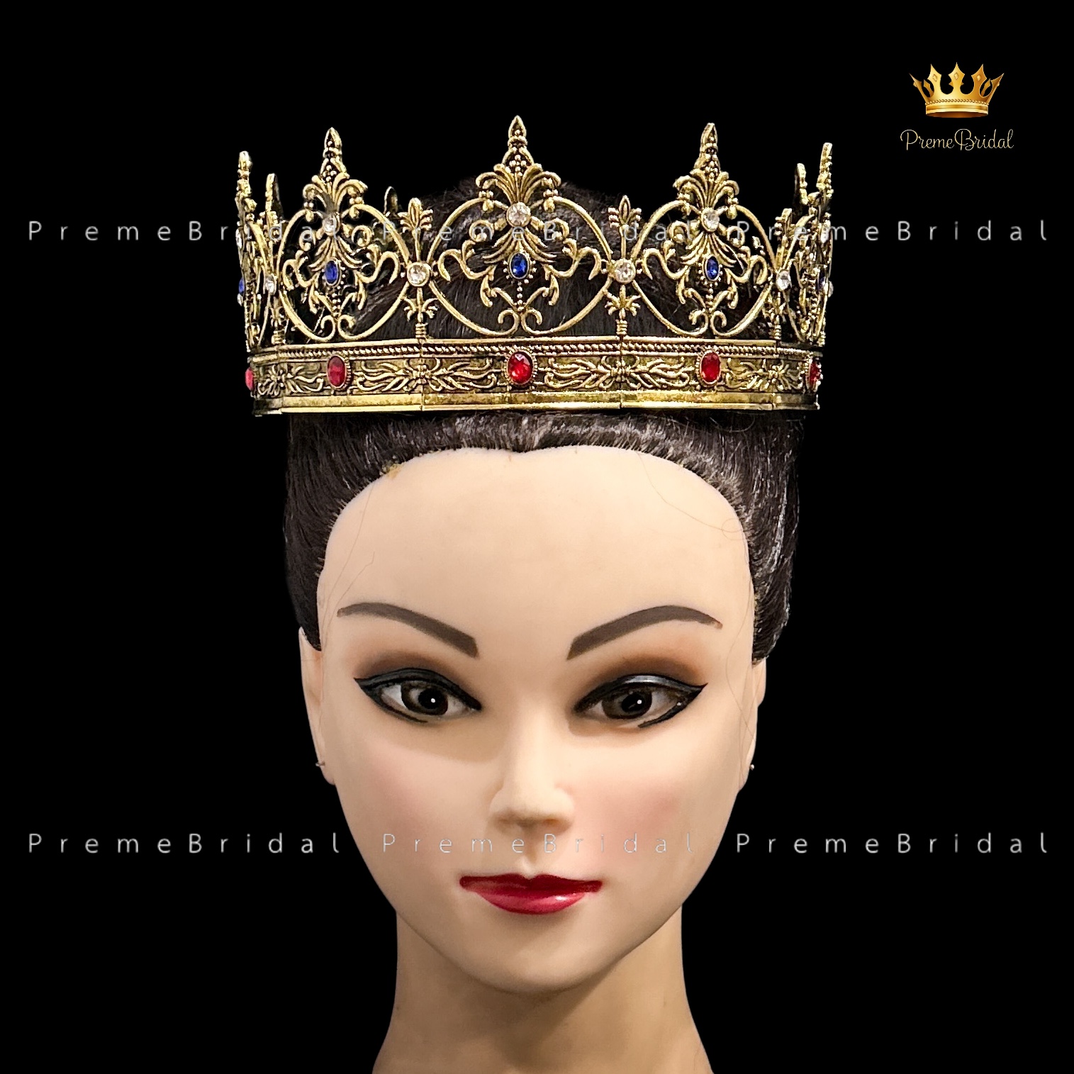 (พร้อมส่ง) มงกุฏผู้ชาย 104 สีทองวินเทจ งานเจ้าชาย งานพระราชา การประกวด สินค้าพร้อมส่ง ไม่ต้องรอนาน งานพรีเมี่ยม ส่งด่วนจาก จ.อุบลราชธานี