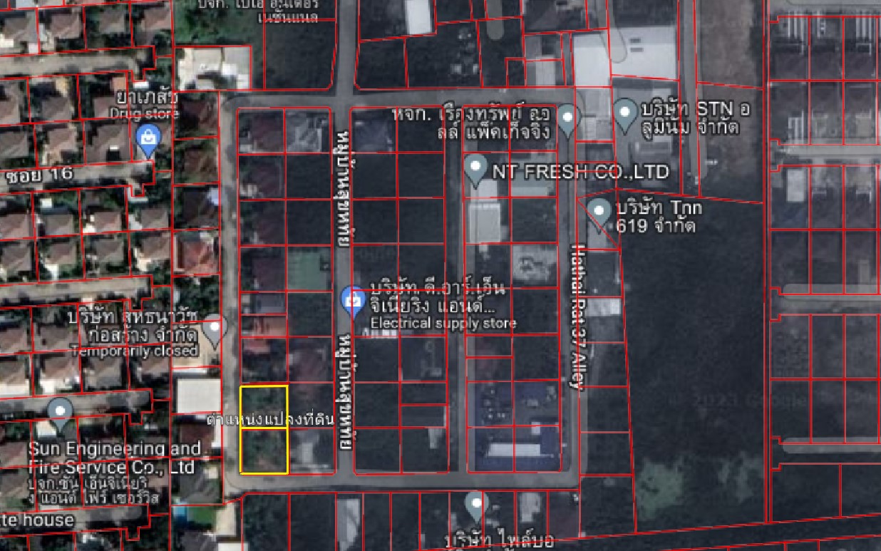 H1146 ขายด่วน ที่ดิน 198.7 ตารางวา อยู่หมู่บ้านสุขหทัย ซอยหทัยราษฎร์37 แขวงสามวาตะวันตก เขตคลองสามวา โฉนดเป็น 2แปลง แบ่งขายได้