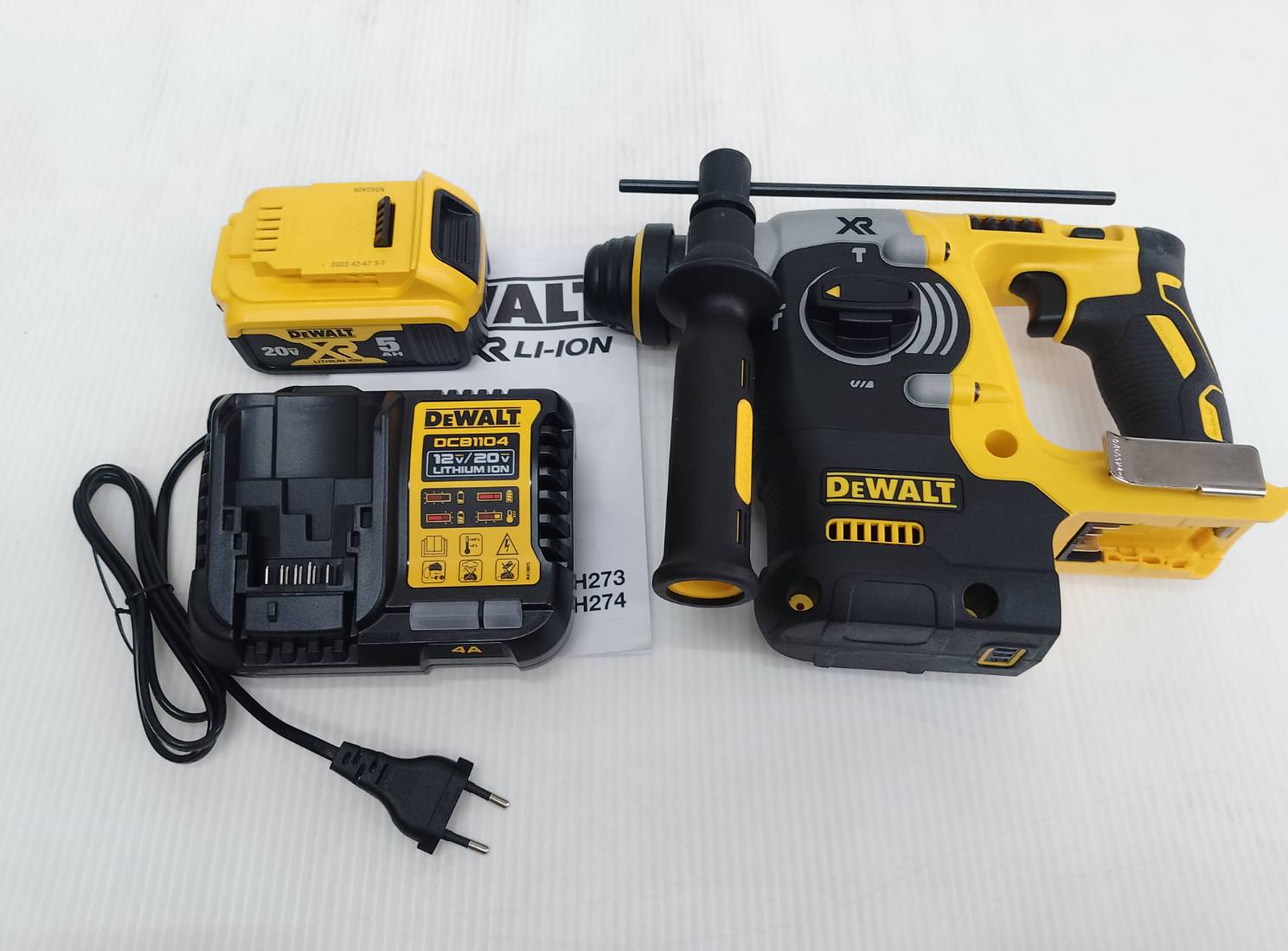 สว่านโรตารี่3ระบ20V DCH273P1T +TSTAK DEWALT