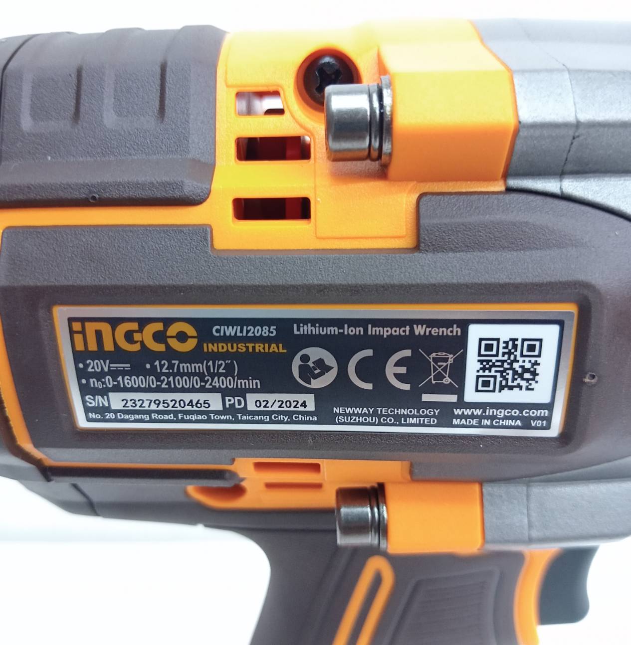 บล็อกกระแทก1/2 CIWLI2085 INGCO ครบชุด