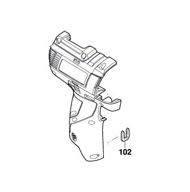 อะไหล่คลิป#102 BOSCH 2609110537
