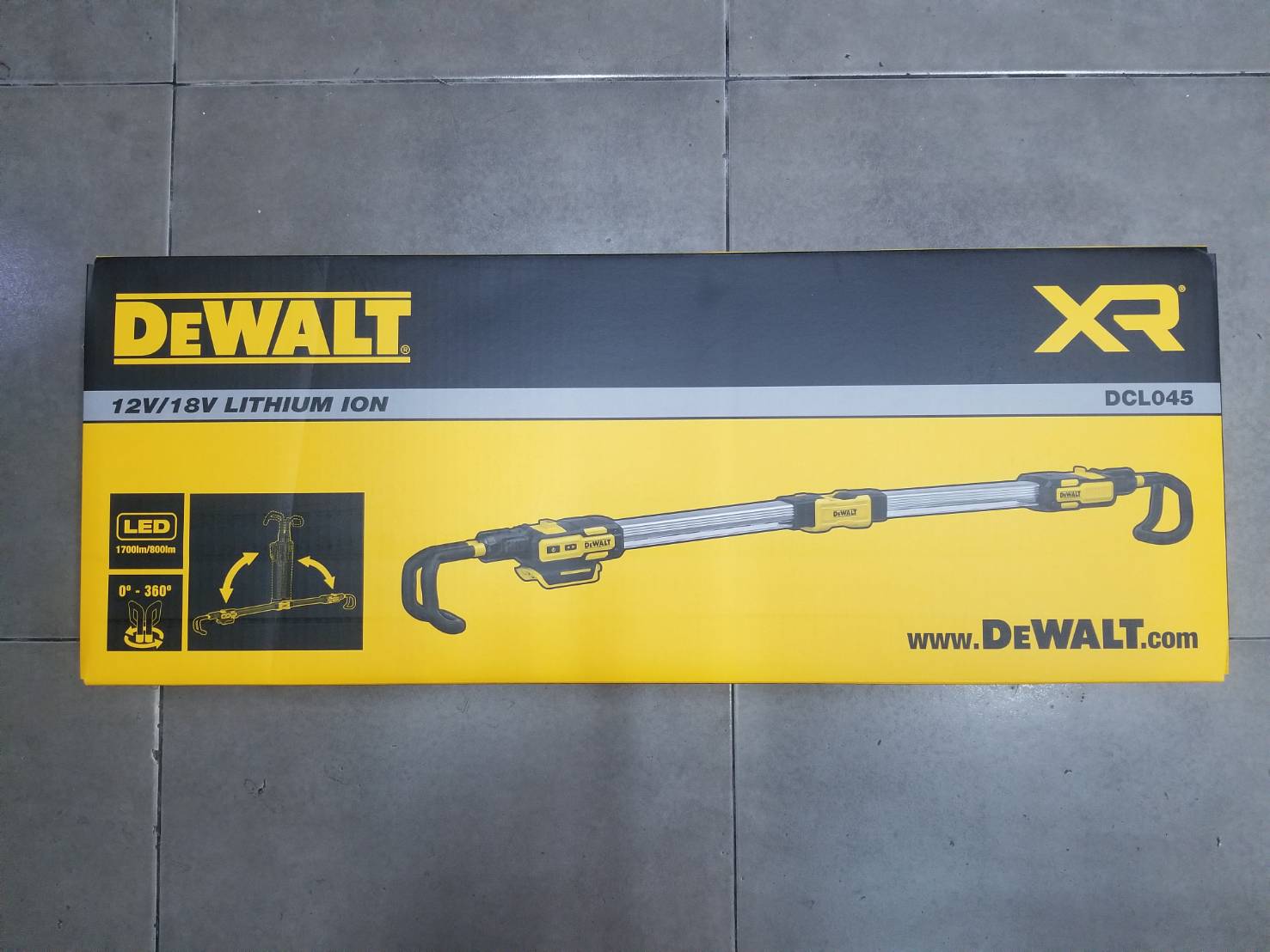 ไฟLED 12V-20V DCL045-XJ DEWALT