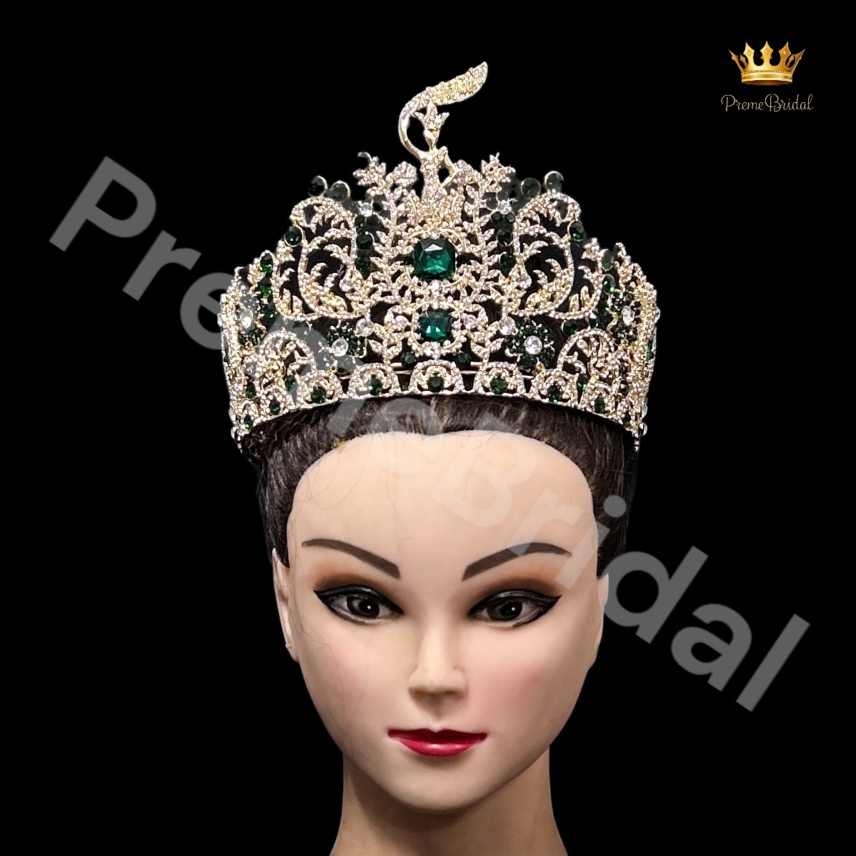 (พร้อมส่งจากไทย) มงกุฏ 127 miss grand international งานสวย รุ่นฐานกลม ส่งด่วน ส่งจาก จ.อุบลราชธานี