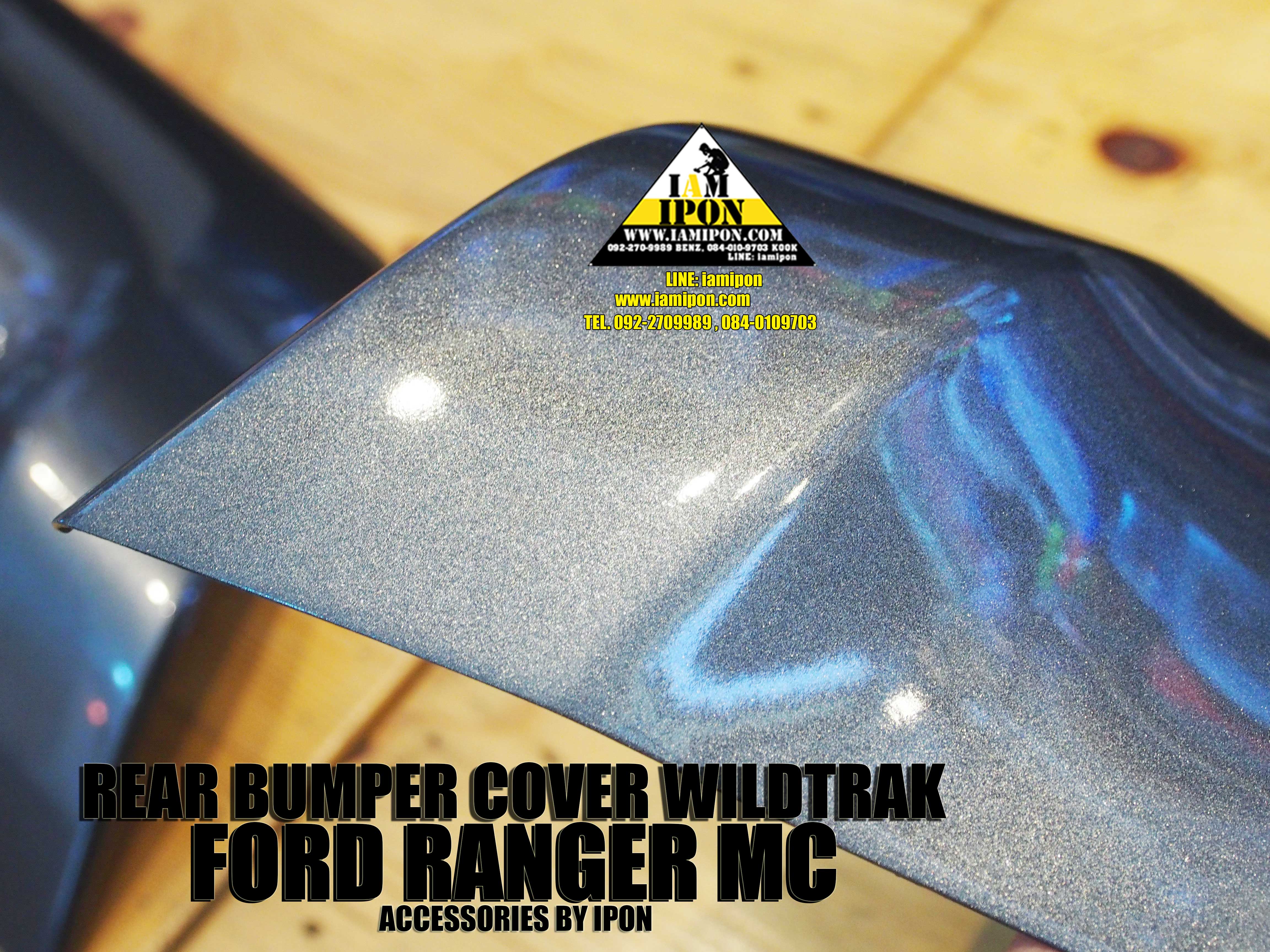 REAR BUMPER COVER FORD RANGER MC WILDTRAK ครอบกันชนท้ายไวลด์แทรคฟอร์ดเรนเจอร์ MC