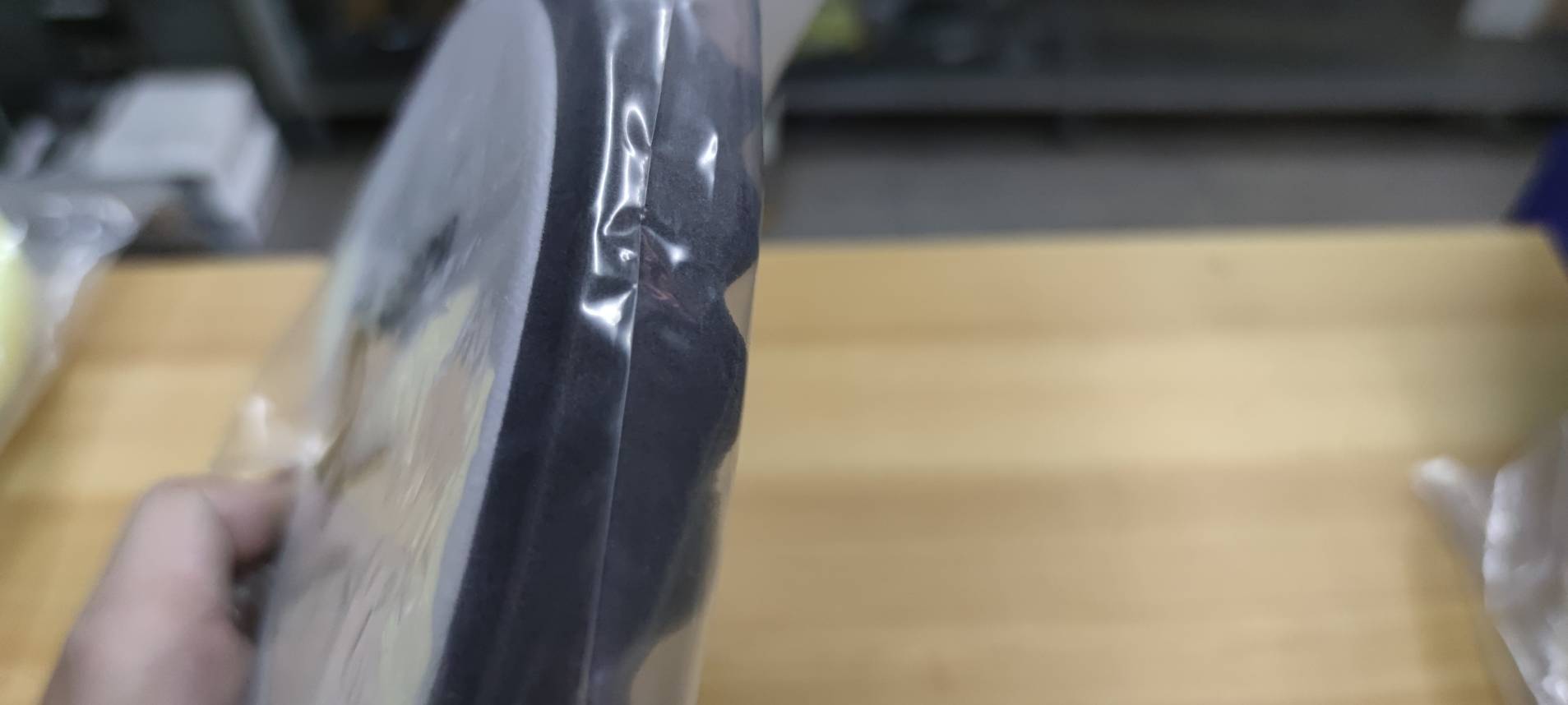 ฟองน้ำ7" Extra Soft BOSCH สีดำคลื่น