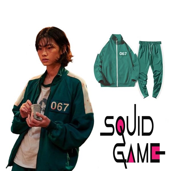 ชุดผู้เล่นสควิดเกมส์ / ชุดสควิดเกมส์ / squid game