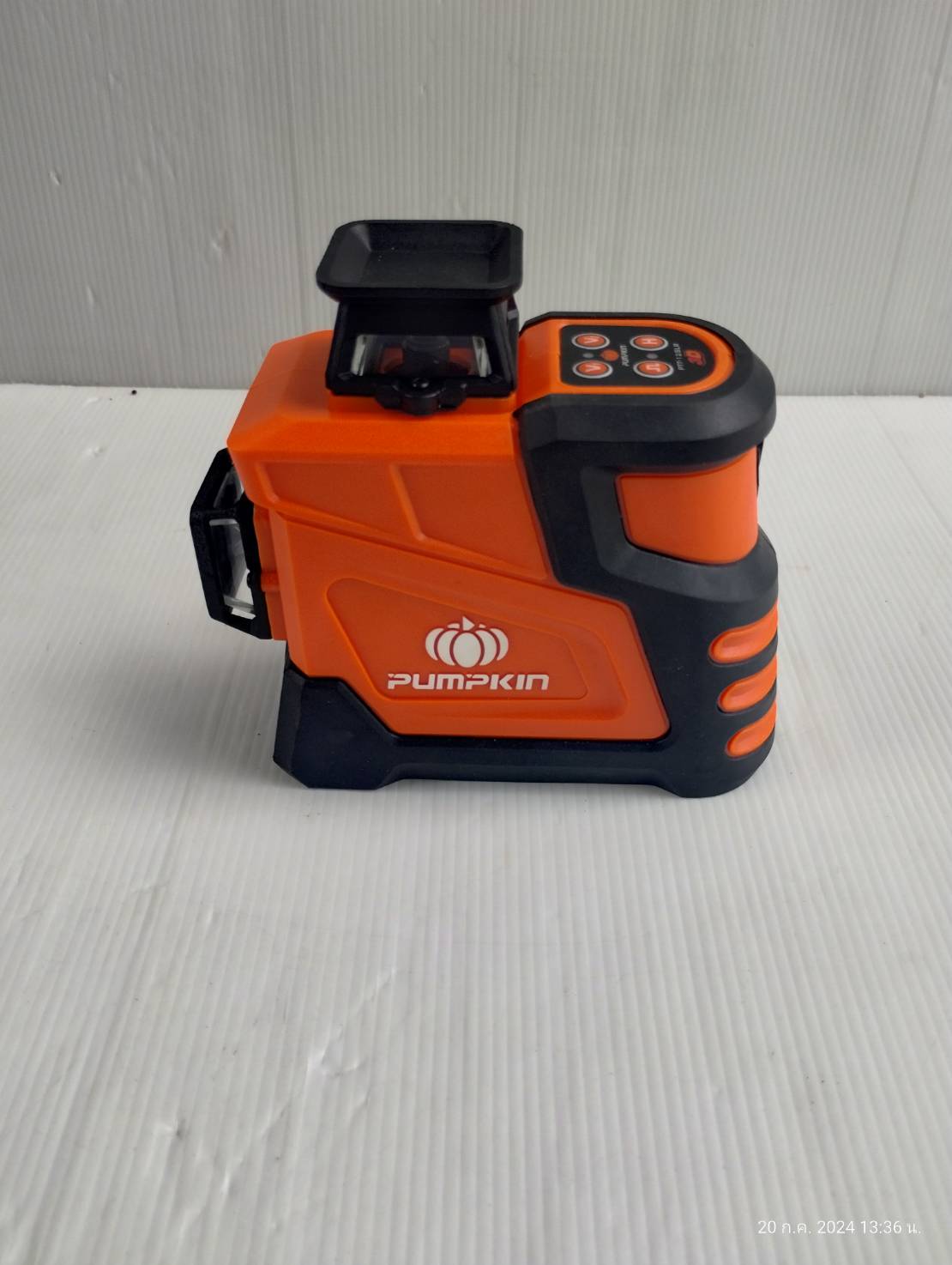 เลเซอร์ระดับ12เส้น แสงแดง PTT-12LSR PUMPKIN พร้อมขา #28261