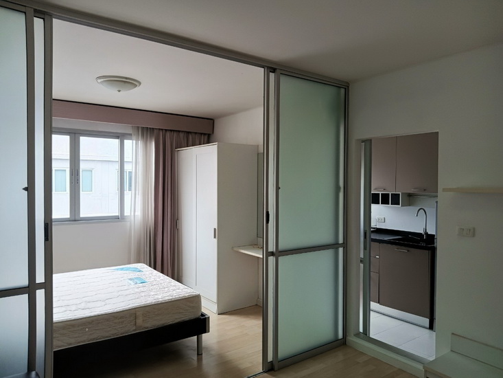 H1162 ขายถูก พร้อมอยู่ ดี คอนโด รามอินทรา 30.06 ตรม. ชั้น8 อาคารD ใกล้รถไฟฟ้ สถานีวัชรพล อยู่ติดถนนรามอินทรา ช่วง กม.4