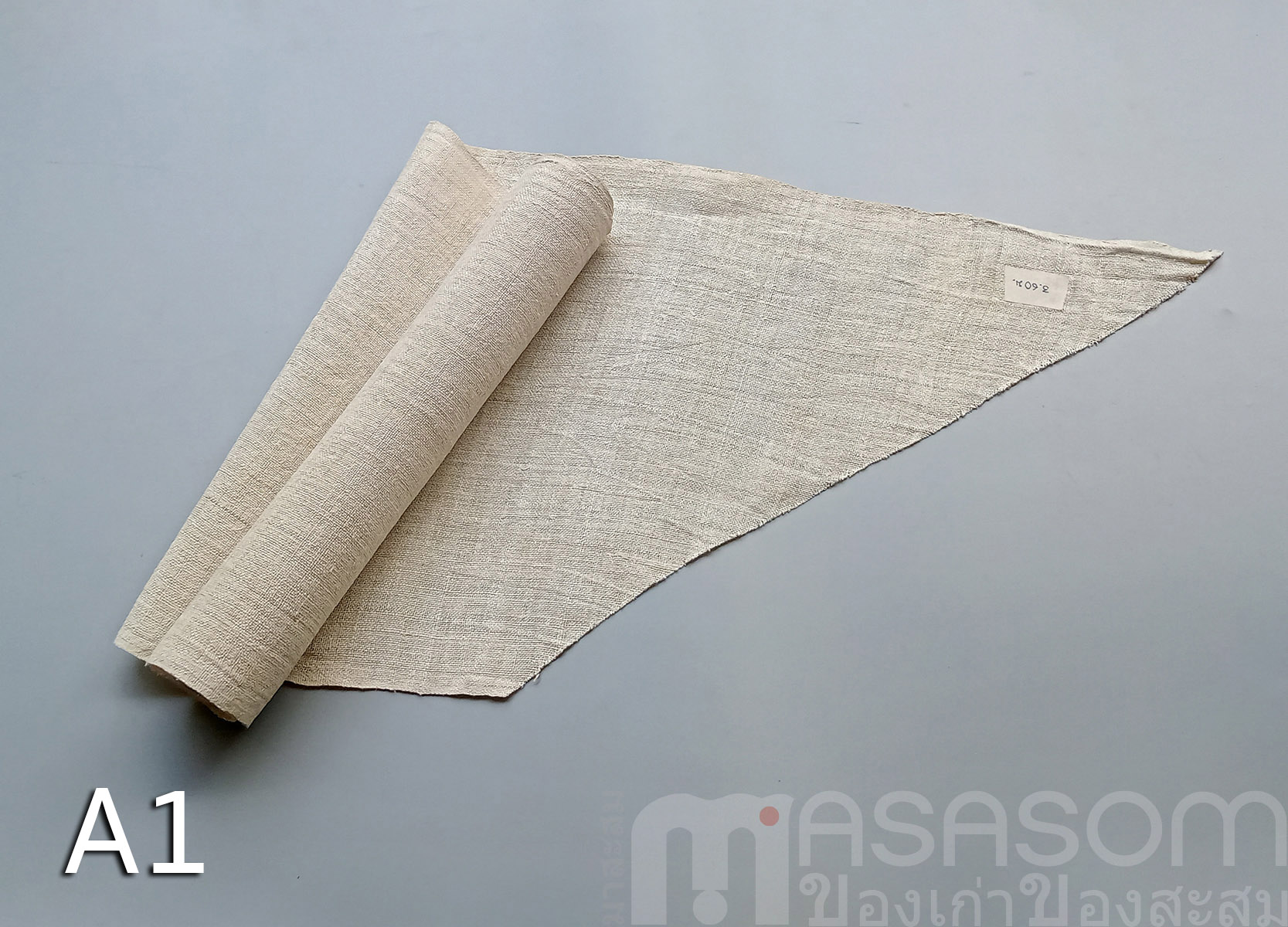 ผ้าใยกัญชงทอมือสีธรรมชาติ