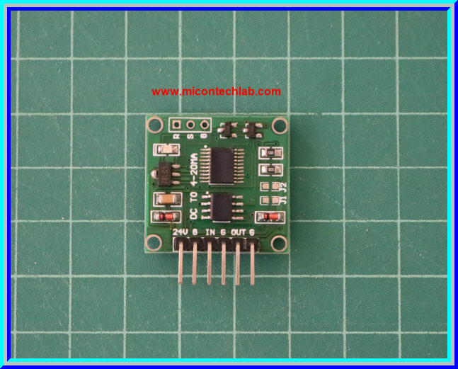 1x Voltage to Current (V/I) 0-5V to 4-20mA Transmitter signal Module