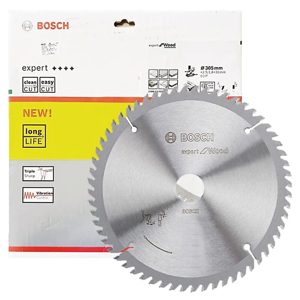 ใบเลื่อยวงเดือน12"X60T BOSCH 2608643025