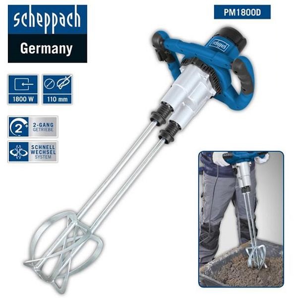 เครื่องปั่นผสมปูนซีเมนต์ PM1800D SCHEPPACH