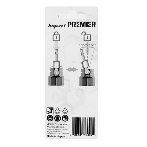 ก้านต่อบล๊อกเฉียง1/2" MAKITA #E-03436