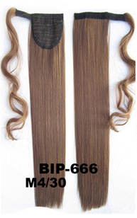 (พร้อมส่ง) วิกหางม้าแบบผูกมีปอยผมตรง ยาว 50 cm