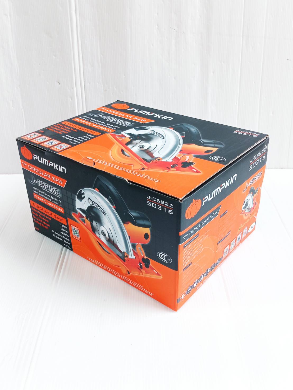 เลื่อยวงเดือน7" J-C5822 PUMPKIN #50316