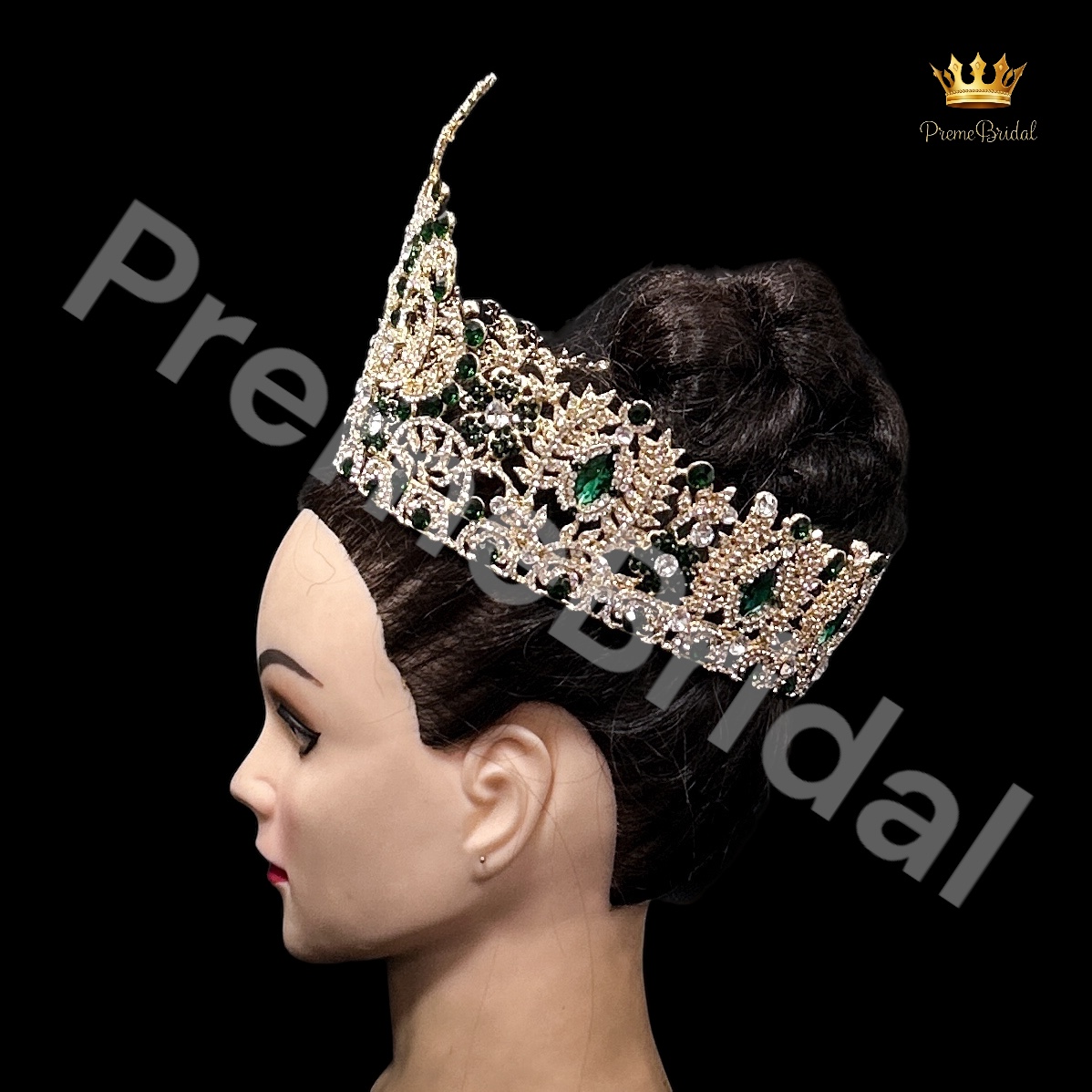 (พร้อมส่งจากไทย) มงกุฏ 127 miss grand international งานสวย รุ่นฐานกลม ส่งด่วน ส่งจาก จ.อุบลราชธานี