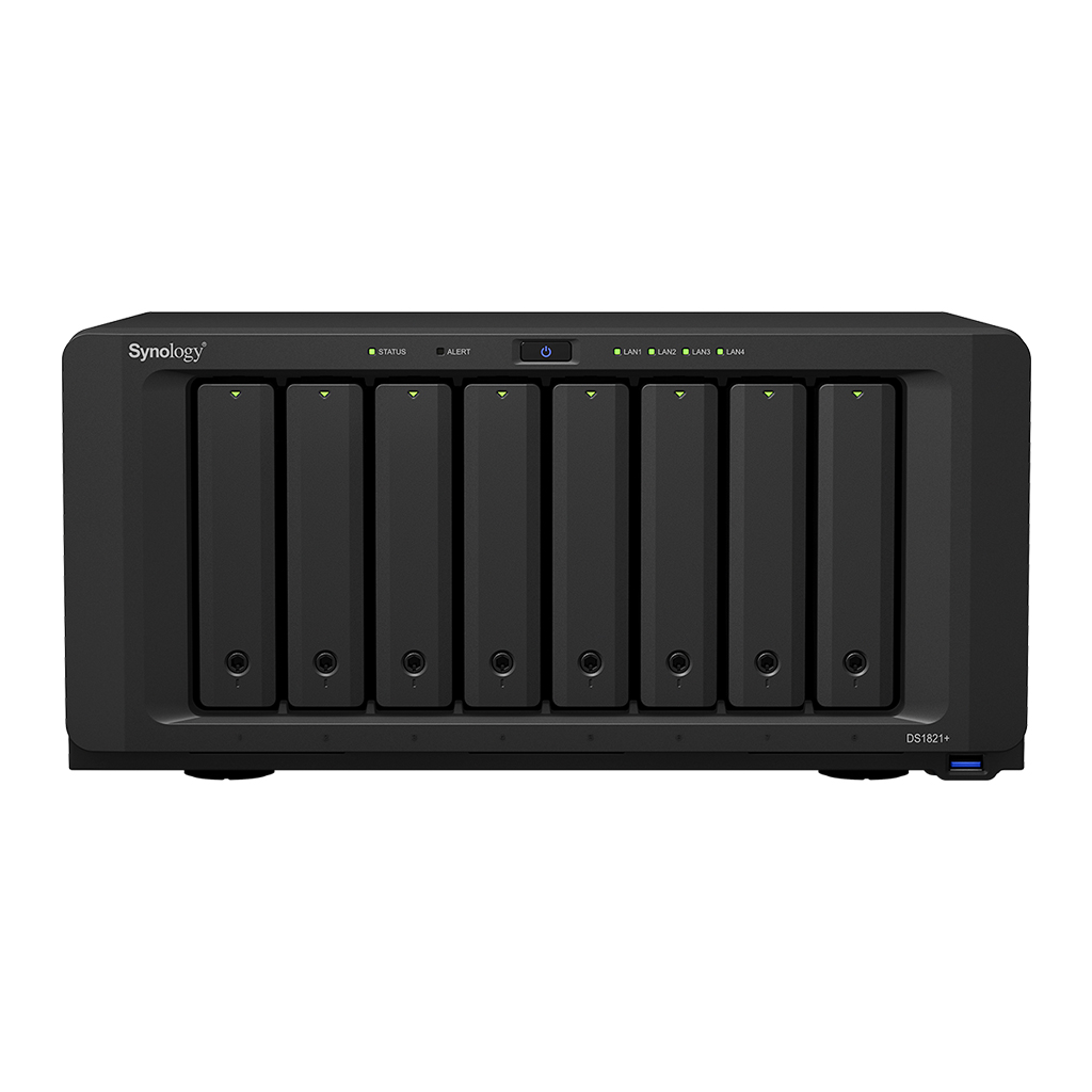 Synology DiskStation DS1821+: 8-bay DiskStation (up to 18-bay)