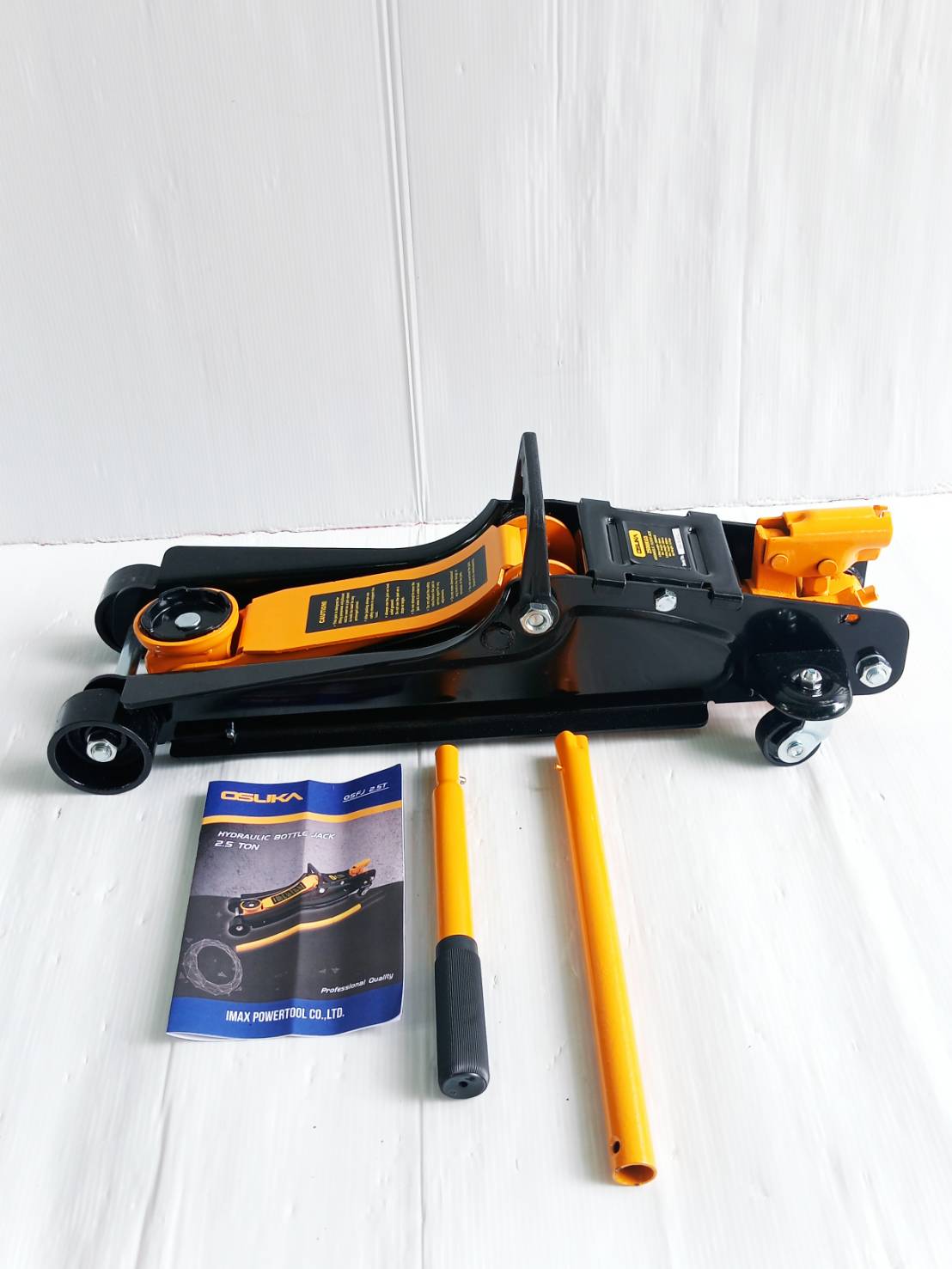 OSUKA แม่แรง 2.5T พร้อมขาตั้ง 3T รุ่น OSFJ-2.5T-3T