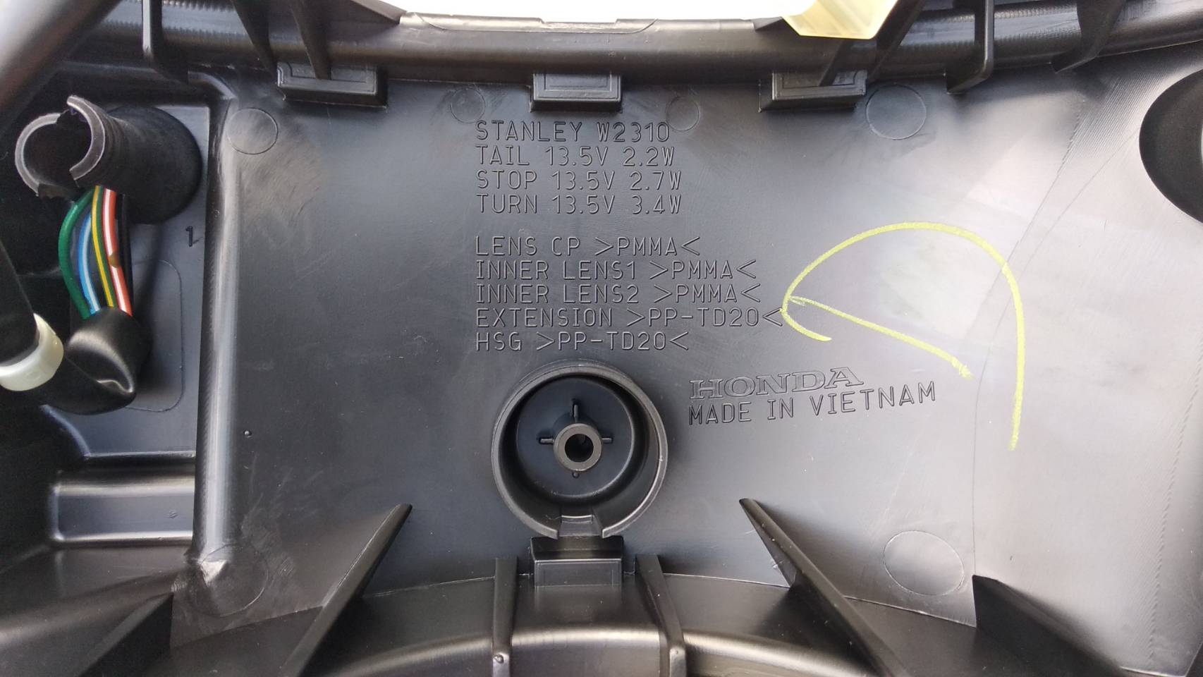 ไฟท้าย PCX150i ปี 2014 ถึง ปี 2017 33700-K35-V01