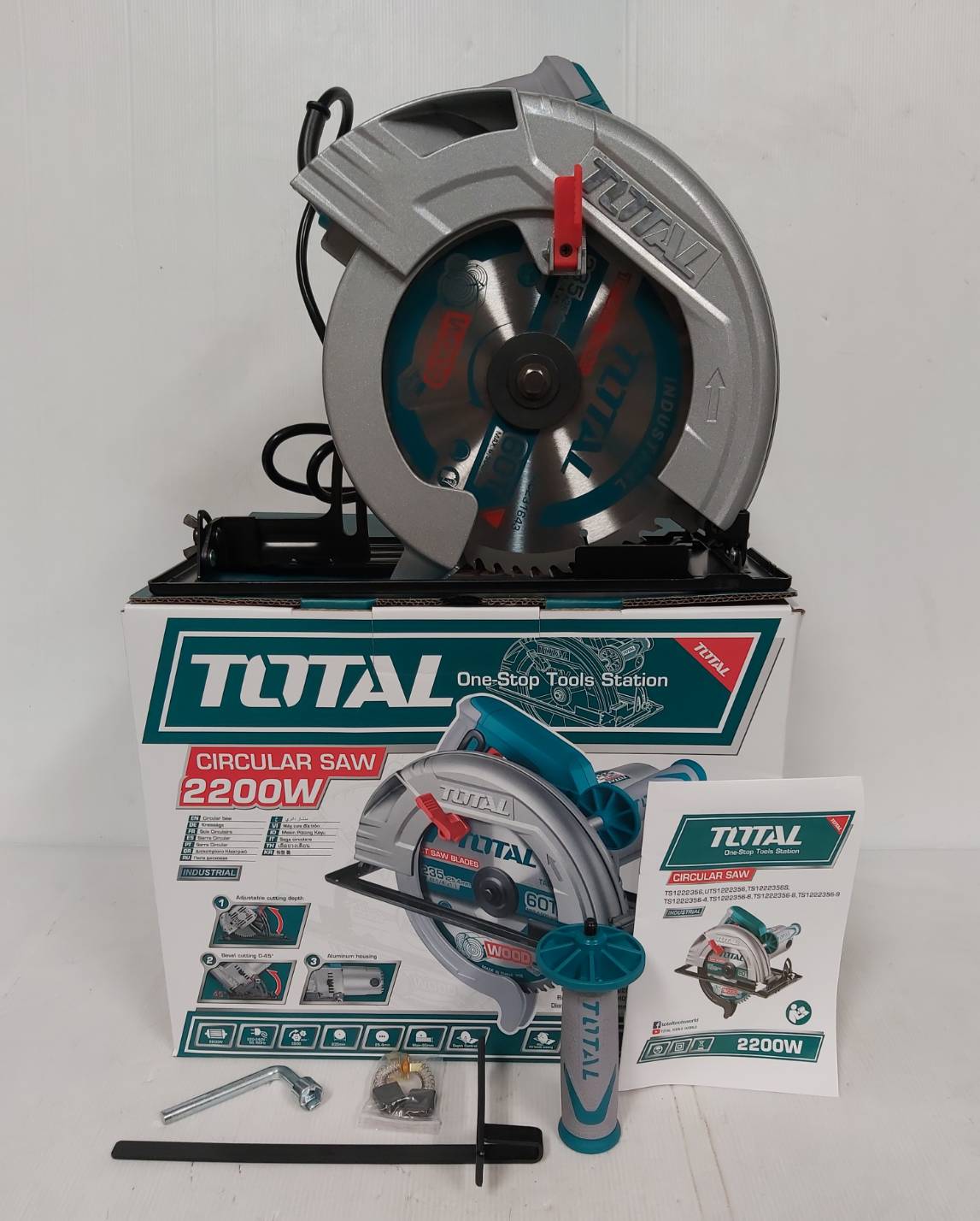 เลื่อยวงเดือน9" TS1222356 TOTAL