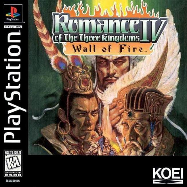 ROMANCE OF THE THREE KINGDOMS 4 [US : 1 Disc]