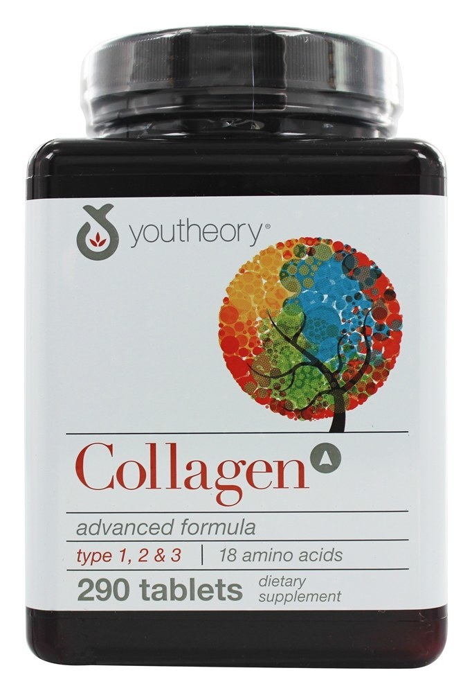 Youtheory™ Collagen Advanced Formula Type 1,2 & 3 290 Tablets