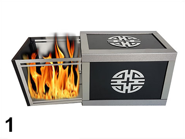 อุปกรณ์มายากล Exchange Drawer Box