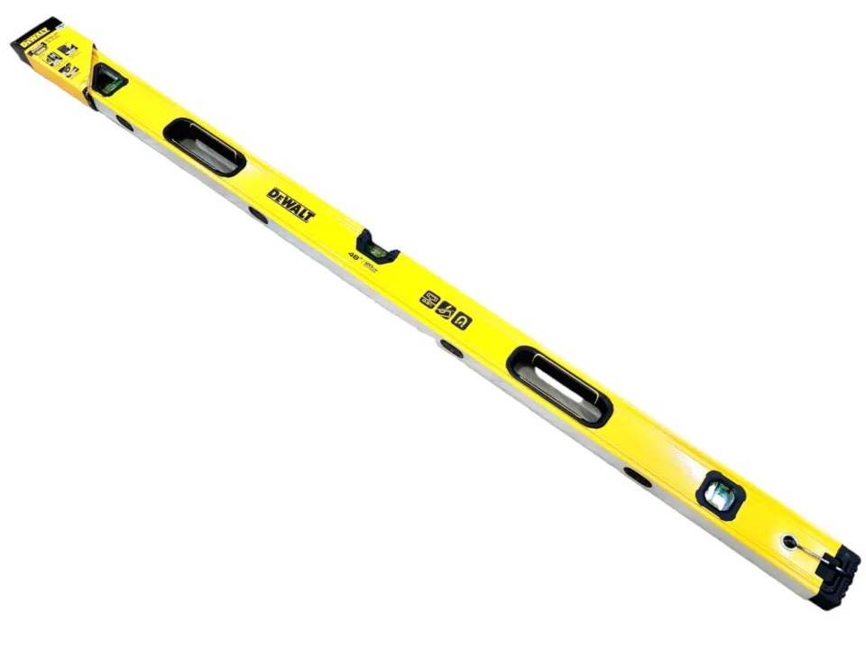 DEWALT รุ่น DWHT42809 ระดับน้ำ DEWALT Box Beam (ใหม่) ขนาด 48 นิ้ว มีแม่เหล็ก