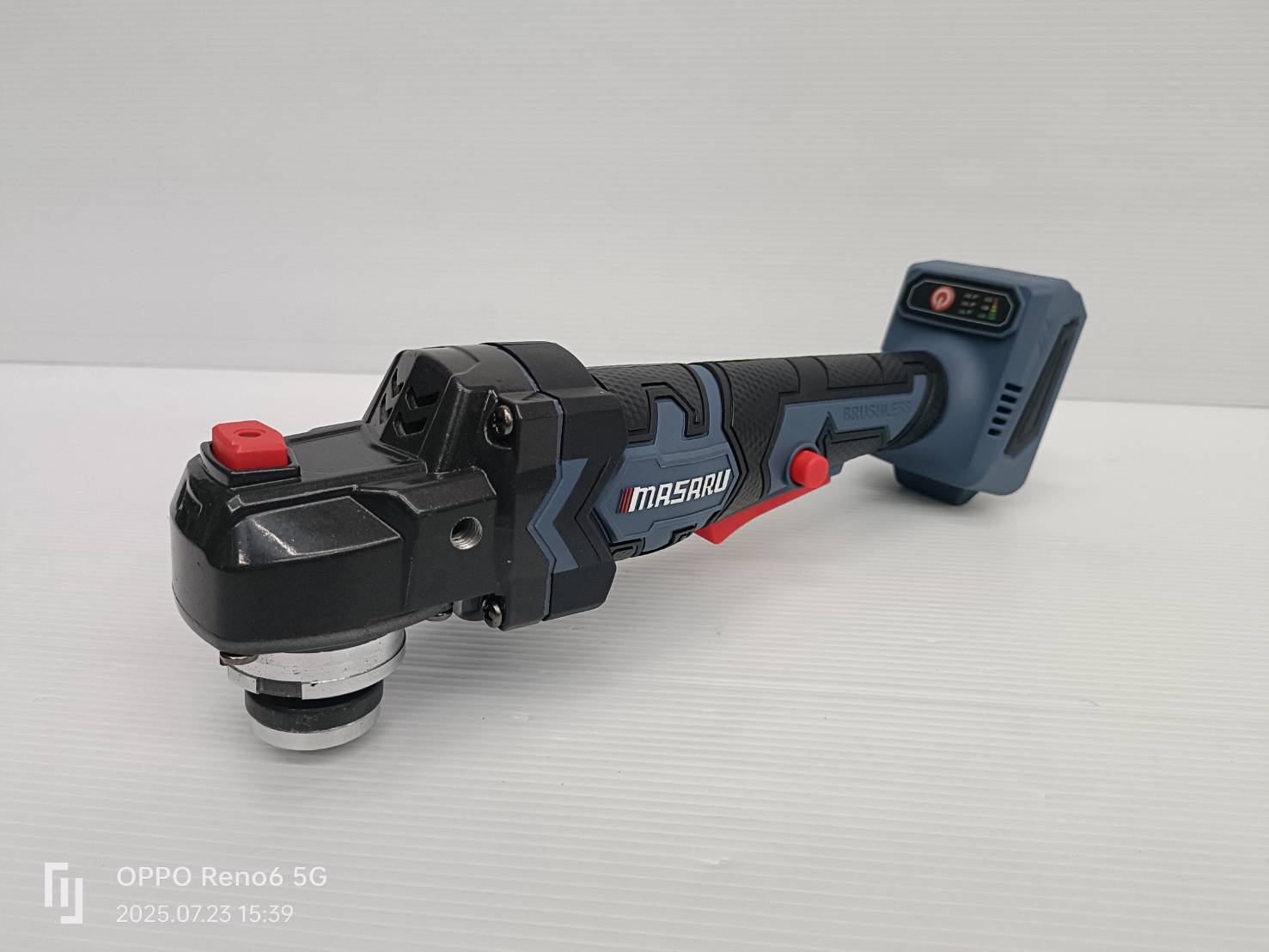 MASARU SCG-605-B1 เครื่องเจียร์ไร้สาย 4 นิ้ว Power Turbo 20V แบตรุ่นใหม่