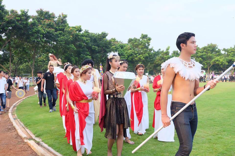 ชุดโรมันกรีกหญิง