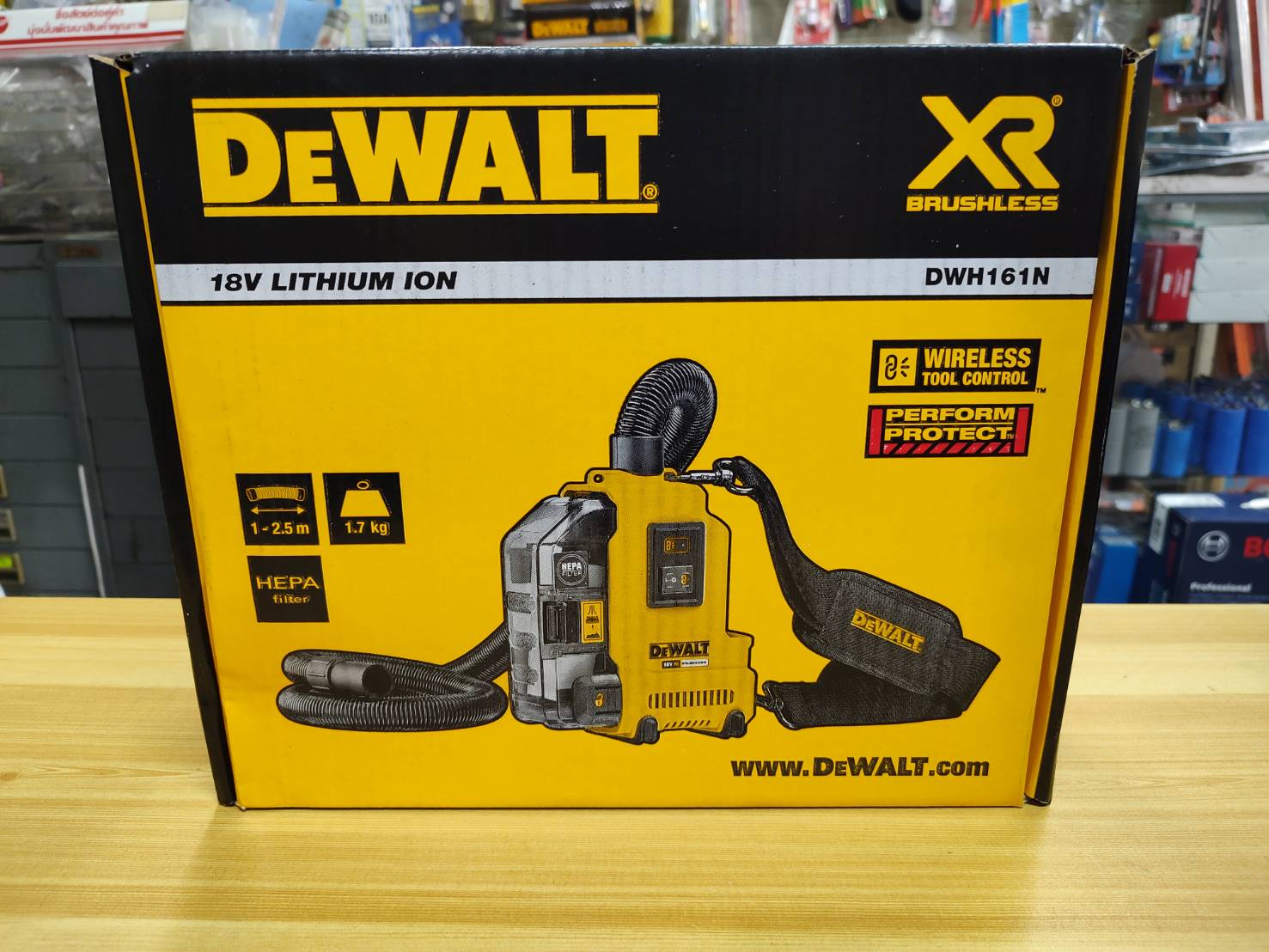 เครื่องดูดฝุ่น DWH161N DEWALT